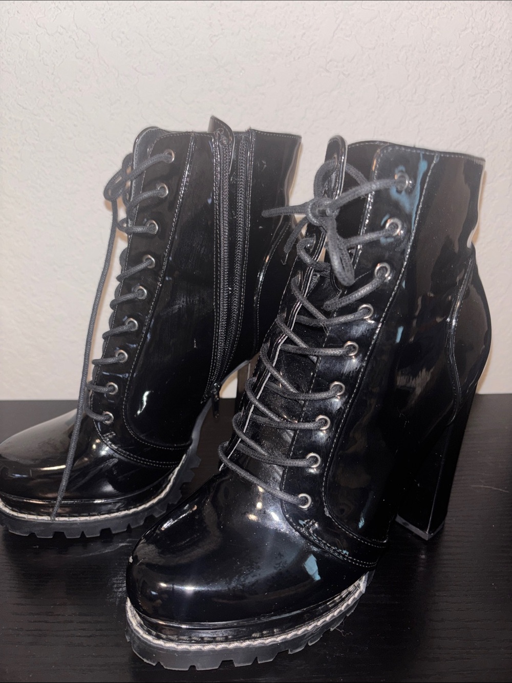 Leather Boot Heels